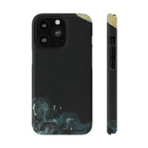Golden liquid oil - Card Holder Cases iPhone 13 Pro Glossy Without gift packaging - phone cases